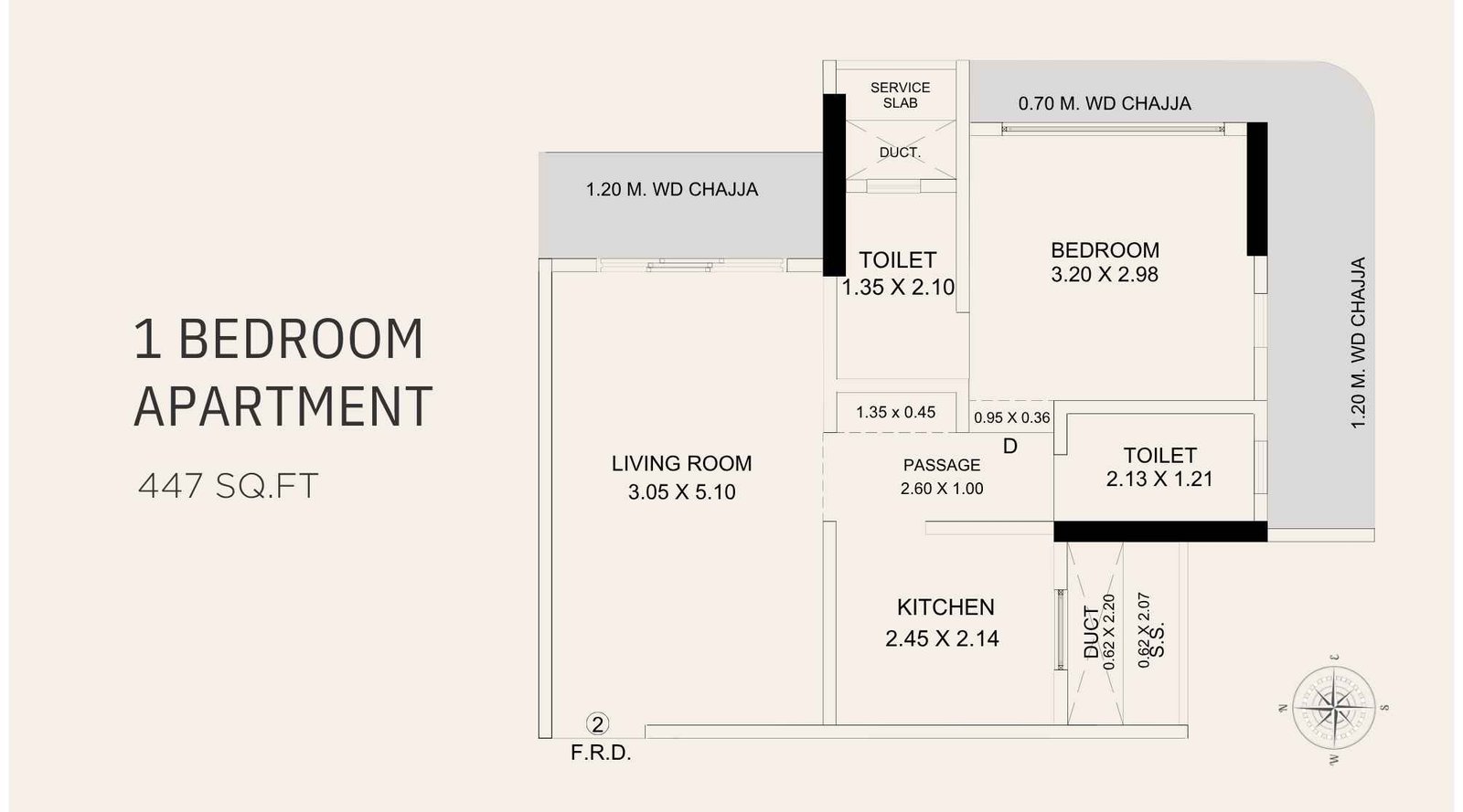 Avhad-Homestead-Floor-Plan-1-BHK-447-sqft
