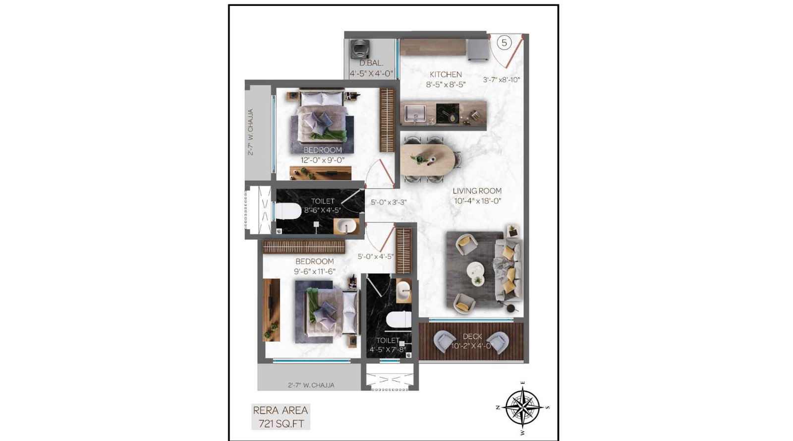 Avhad-Homestead-Floor-Plan-2-BHK-721-sqft