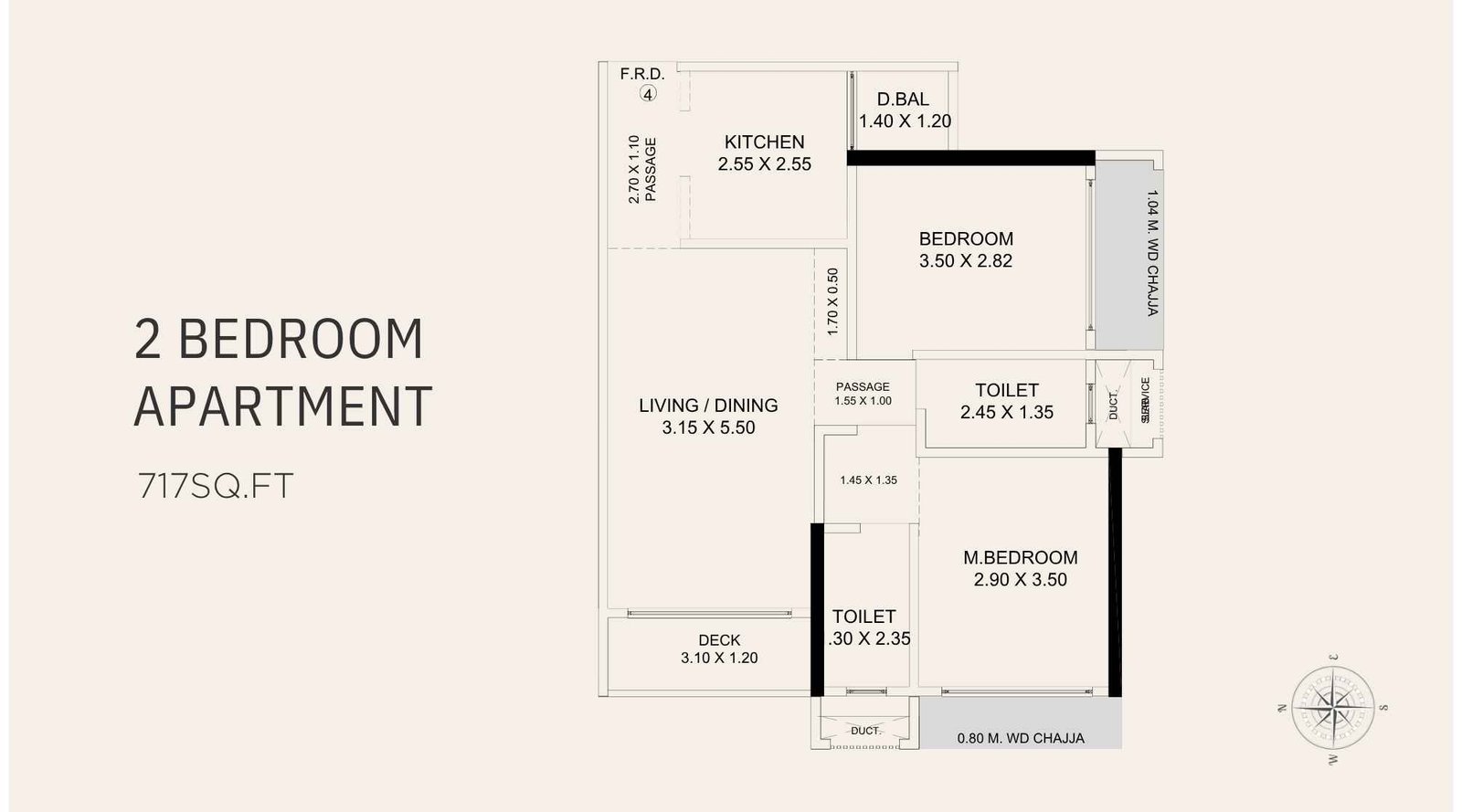 Avhad-Homestead-Floor-Plan-2BHK-717-sqft